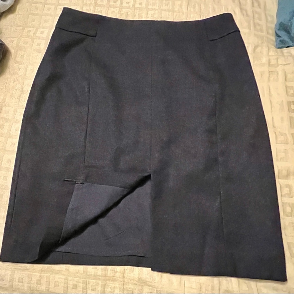 Joe Fresh Black Pencil Skirt Size Medium